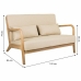 Sofa Alexandra House Living Cream 85 x 74 x 122 cm