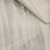 Curtain Alexandra House Living Sofia Grey 140 x 270 x 1 cm Translucent