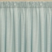 Curtain Alexandra House Living Rustik Turquoise Natural 300 x 270 x 1 cm Translucent