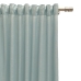 Curtain Alexandra House Living Rustik Turquoise Natural 140 x 270 x 1 cm Translucent