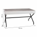 Table Alexandra House Living Blanc 80 x 80 x 160 cm