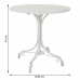 Tafel Alexandra House Living Wit 80 x 78 x 80 cm