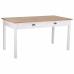 Mesa Alexandra House Living Branco Castanho 80 x 78 x 150 cm Com caixotes