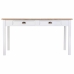 Table Alexandra House Living Blanc Marron 80 x 78 x 150 cm Avec tiroirs