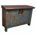 Chest Alexandra House Living Blue Mango wood 44 x 90 x 132 cm