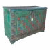 Chest Alexandra House Living Green Iron Acacia Mango wood 44 x 87 x 134 cm