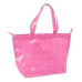 Bolsa Mulher Barbie Logomania Cor de Rosa 54 x 35 x 17 cm