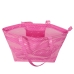 Bolsa Mulher Barbie Logomania Cor de Rosa 54 x 35 x 17 cm