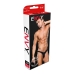 Tanga Envy Lowrise Zip Zwart L/XL