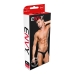 Tanga Envy Lowrise Zip Zwart L/XL