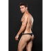 Tanga Envy Lowrise Zip Noir L/XL