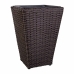 Vaso Alexandra House Living Marrone Ferro Rattan Plastica 28 x 40 x 28 cm