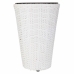 Kruka Alexandra House Living Vit Järn Rattan Plast 28 x 40 x 28 cm