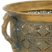 Vaso Alexandra House Living Oro Ferro 29 x 23 x 35 cm