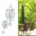 Luz de Parede Brilliant Istria Branco Alumínio Cristal 60 W E27