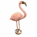 Dekoratív Figura Ubbink Gyanta rózsaszín flamingó 88 cm