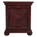 Nightstand Alexandra House Living Red 40 x 59 x 50 cm