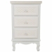 Mesa de Cabeceira Alexandra House Living Branco Creme 33 x 68 x 41 cm