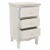 Nightstand Alexandra House Living White Cream 33 x 68 x 41 cm