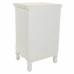 Mesa de Cabeceira Alexandra House Living Branco Creme 33 x 68 x 41 cm