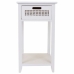 Mesa de Cabeceira Alexandra House Living Branco 35 x 63 x 35 cm