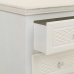 Mesa de Cabeceira Alexandra House Living Branco Creme 33 x 68 x 41 cm