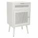 Comodino Alexandra House Living Bianco 36 x 71 x 42 cm