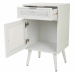 Comodino Alexandra House Living Bianco 36 x 71 x 42 cm