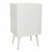 Comodino Alexandra House Living Bianco 36 x 71 x 42 cm