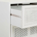 Mesa de Cabeceira Alexandra House Living Branco 36 x 71 x 42 cm