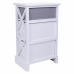 Mesa de Cabeceira Alexandra House Living Branco 25 x 57 x 35 cm