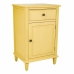 Mesa de Cabeceira Alexandra House Living Amarelo 36 x 72 x 45 cm