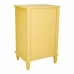 Comodino Alexandra House Living Giallo 36 x 72 x 45 cm