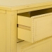 Mesa de Cabeceira Alexandra House Living Amarelo 36 x 72 x 45 cm