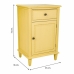 Mesa de Cabeceira Alexandra House Living Amarelo 36 x 72 x 45 cm