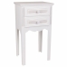 Nightstand Alexandra House Living White 28 x 69 x 38 cm