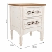 Mesa de Cabeceira Alexandra House Living Branco 38 x 62 x 48 cm