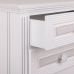 Nightstand Alexandra House Living White 28 x 69 x 38 cm