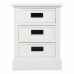 Mesita de Noche Alexandra House Living Blanco 35 x 60 x 45 cm