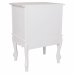 Comodino Alexandra House Living Bianco 34 x 57 x 42 cm