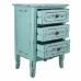 Comodino Alexandra House Living Azzurro 32 x 67 x 46 cm