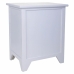 Mesa de Cabeceira Alexandra House Living Branco 28 x 45 x 38 cm