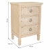 Comodino Alexandra House Living Beige 32 x 67 x 46 cm