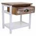 Mesa de Cabeceira Alexandra House Living Branco 29 x 42 x 40 cm