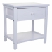 Mesa de Cabeceira Alexandra House Living Branco 29 x 42 x 40 cm