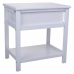 Mesa de Cabeceira Alexandra House Living Branco 29 x 42 x 40 cm