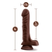 Dildo realist Blush Loverboy TPE Ø 4,2 cm (17,7 cm)