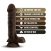 Realistyczne dildo Blush Loverboy TPE Ø 4,2 cm (17,7 cm)