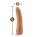 Dildo Realista Blush Lock On Silicone Ø 5,1 cm (19 cm)