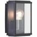 Aplique de Pared Brilliant Gaia Negro Metal 60 W E27